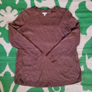 J.Jill Crewneck long sleeve Sweater size S